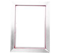 KOLEV A3 Screen Printing Aluminum Frame 31X41Cm with White 43T Silk Print Polyester Mesh for High-Precision Printed Circuit Boards