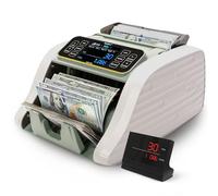 KOLIBRI KBR-500 Money Counter Machine Mixed Denomination | Business Grade Cash Counter Machine w/Advanced IR/UV/MG/MT/Counterfeit Detection, Multi-Currency (USD CAD MXN GBP EUR)