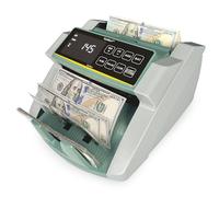 KOLIBRI Money Counter Machine with Advanced Fake Detection & LCD Display | 1,500 Bills per Minute Single-Denomination Cash Counter | Bill Counter Machine (US Customer Support)