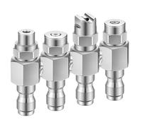 KOLIBROX JRod Soft Wash System - 4 Way J Rod Tip Holder for Pressure Washer - 4 GPM Pressure Washing Nozzles - Versatile Attachment for Soft Washing - Perfect for Car, Roof, Wall & Floor Cleaning