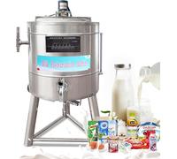 Kolice Commercial 100L Pasteurization Machine, Milk Pasteurizer Coffee Juice Beer Sauce Pasteurizer Sterilization Dairy Equipment-220V