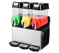 Kolice Commercial 36L (9.51 Gallon) Margarita Slush Machine Slushy Machine, Frozen Beverage Making Machine-110V, 1450W, Three Tanks for Bars Cafes Hotels Restaurants