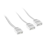 Kolink ARGB 1-2 White Splitter Cable - 30cm