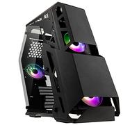 Kolink Big Chungus Shredded Edition Midi Tower ARGB PC Case - Black with Showcase Design and Enhanced Cooling Options