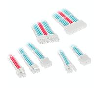 Kolink Core Adept Braided Cable Extension Kit - Brilliant White/Neon Blue/Pure Pink