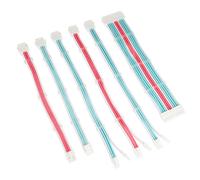 Kolink Core Adept Braided Cable Extension Kit - Brilliant White/Neon Blue/Pure Pink