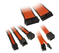 Kolink Core Adept Braided Cable Extension Kit - Flame Orange
