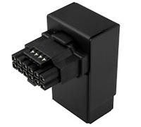 Kolink Core Pro 12V-2x6 16-Pin 90 Degree Adapter - Type 1 - Black