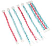 KOLINK Coreu0026tradeAdept Power Extension Cable Kit - White, Neon Blue & Pure Pink