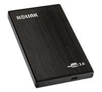 Kolink HDSU2U3 storage drive enclosure HDD/SSD enclosure Black 2.5"