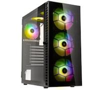 Kolink Observatory HF Glass ARGB Midi Tower Case - Black