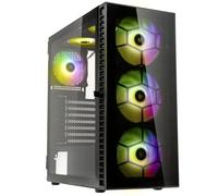 Kolink Observatory HF Glass ARGB Midi Tower Case - Black