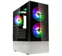 Kolink Observatory MX Glass ARGB Midi Tower Case - Black/White