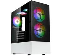 Kolink Observatory MX Mesh ARGB Midi Tower Gaming ATX PC Case - Black/White