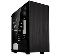 Kolink Stronghold M Micro-ATX Case - Black - Tempered Glass - 2 PWM Fans - Compact Design - ATX PSU Support