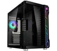 Kolink Unity Code X Midi-Tower ARGB Gaming Case - Black Window with Customisable Lighting, Optimised Cooling, and Modular Front Panel Design