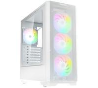 Kolink Unity Solar ARGB Mesh Midi-Tower Tempered Glass PC Gaming Case - White