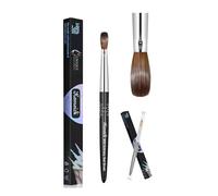 Kolinsky Acrylic Nail Brush KEMEISI 3D Pure Handmade Nail Brushes For Acrylic Application Professional Nail Art Brush (Size 8)