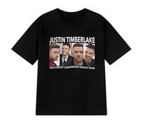 KOLITY Justin Timberlake World Tour 2025 T Shirt Black XL