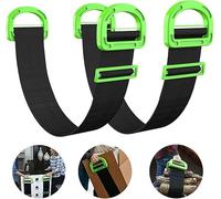 KoliynAdjustable Lifting and Moving Strap Carrying Strap Multifunctional Carrying Belt with Durable Handles Support 500Lbs, Single or Two Person Carrying, for Furniture, Boxes or Awkward Objects(2PC)