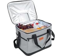 Kollea Cool Bag - 30 Litre Cool box - Insulated Cooler Bag Lunch Bag Keep Warm and Cold, Leak-Proof, With Carriying Straps, Multiple Pockets - Ideal for Travel, Camping, Picnics, BBQ