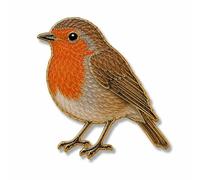 Kollections4you Wildlife Animal Enamel Pin Badges Collection, Robin Red Fox Eagle Owl Hedgehog Otter Red Deer Squirrel Badger