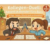 Kollegen Duell - Adventskalender fürs Büro: 1 gegen 1 Spannende Rätselduelle für 5 bis 10 Minuten