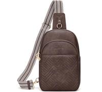 KOLLETTE Anti Theft Crossbody Bags for Women RFID Travel Sling Purse | Secure & Organized: Locking Zipper, 4 RFID Slots & 6 Pockets, 0.8 lb Lightweight Design & Reversible Strap for Daily Carry