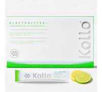 Kollo Electrolytes Powder Lemon & Lime, Zero Sugar Hydration with 6 Electrolytes, Himalayan Salt, Aquamin, Magnesium, Potassium, Vitamin C, Zinc, B5 & B6, Natural Flavouring, 14 Sachets
