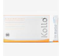 Kollo Electrolytes Powder Orange, Zero Sugar Hydration with 6 Electrolytes, Himalayan Salt, Aquamin, Magnesium, Potassium, Vitamin C, Zinc, B5 & B6, Natural Flavouring, 14 Sachets