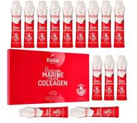 Kollo Premium Marine Liquid Collagen, 10,000 mg with Hyaluronic Acid, 14 x 10000mg Hydrolysed Collagen Peptides Sachets, Liquid Collagen Supplements Vitamins B & C, Informed Sport Certified