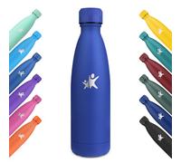 KollyKolla Stainless Steel Drinking Bottle, 500 ml, Vacuum Drinking Bottle, Stainless Steel Children, Thermos Flask, Suitable for Carbonated Drinks, BPA-Free, Leak-Proof Water Bottle for School