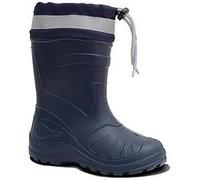 Kolma Ultra Light EVA Kids Girls Wellington Boots Rainy Snow Wellies Red Very Warm Liners (11.5 UK / 30 EU - 19.5cm, Navy Reflective)