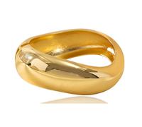 KOLODOGO Wide Cuff Chunky Gold Bracelets Open Cuff Bangles Wrist Cuff Bracelet for Women as Jewelry Gift, metal, no gemstone