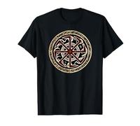 Kolovrat Slavic Protective Rune Value Graphic T-Shirt