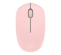 koloys I20 Wireless Mouse Desktop Laptop Office 2.4G 3Key 3D 600 DPI Power Saving Mouse (Black) (Roseate)
