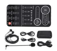 koloys Sound Card Set for Mobile Phs and Computers with Intelligent Noise Reduction Live Voice Changer for Streaming Karaoke and aming with Multiple Sound Effects and Battery Life