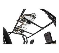 Kolpin UTV Overhead in-CAB Gun & Bow Rack (20079), Black