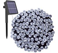 Kolpop Solar Fairy Lights Outdoor, 24M/79ft 240 LED Solar Powered Garden Lights Outside 8 Modes Waterproof Solar String Lights for Trees Patio Fence Wedding Party Christmas Decor (Cool White)