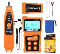 KOLSOL Network Cable Tester, NF-8209 Wire Tracker PoE Tester for Cat5 Cat6