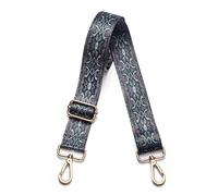 Kolti Purse Strap Replacement Crossbody Handbag Stripe Wide Adjustable, Gold Buckle-07