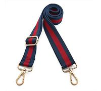 Kolti Purse Strap Replacement Crossbody Handbag Stripe Wide Adjustable, Gold Buckle-27, Large