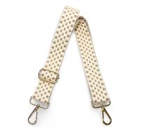 Kolti Purse Strap Replacement Crossbody Handbag Stripe Wide Adjustable, Gold Buckle-379