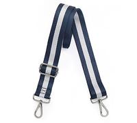 Kolti Purse Strap Replacement Crossbody Handbag Stripe Wide Adjustable, Nickel Buckle-19