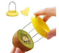 KOLUZ Kiwi Cutter Peeler, Fruit Kiwi Cutter, Kitchen Peeler, Kiwi Fruit Slicer for Peeling and Quartering, Kiwi Fruit Slicer Fruit Kitchen Helper
