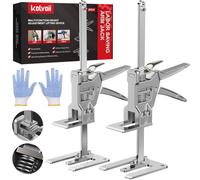 Kolvoii Labor Saving Arm Jack, 2 Pack Stainless Steel Construction Jack, Versatile and Easy to Use Hand Lifting Tools Improved Quality Lifting Device