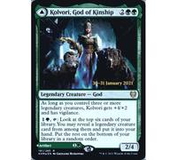 Kolvori, God of Kinship // The Ringhart Crest (Kaldheim Prerelease foil) | Kaldheim
