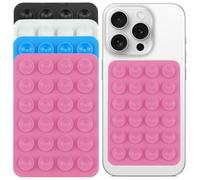 KOLZEMV 4-Pack Phone Suction Cup Suitable for All Phone Models, Phone Accessories, Phone Umbrella, Non-Slip Phone Holder for Selfie and Video, Hands-Free, Durable and Easy to Use