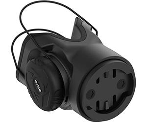 KOM Cycling Compatible with Garmin Varia Mount Models Including RTL515, RTL510, RVR315 Featuring an ATOP Dial for Security - Varia Seatpost and Under Saddle Mount - Fits Most Seatpost Sizes (Black)