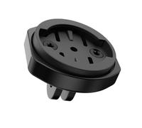 KOM Cycling GoPro 2 Prong Adapter Compatible with Garmin Quarter Turn, Plastic Mount with Adjustable Feature, Black